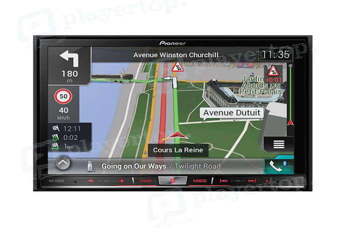 Autoradio Bluetooth GPS 2 DIN-1